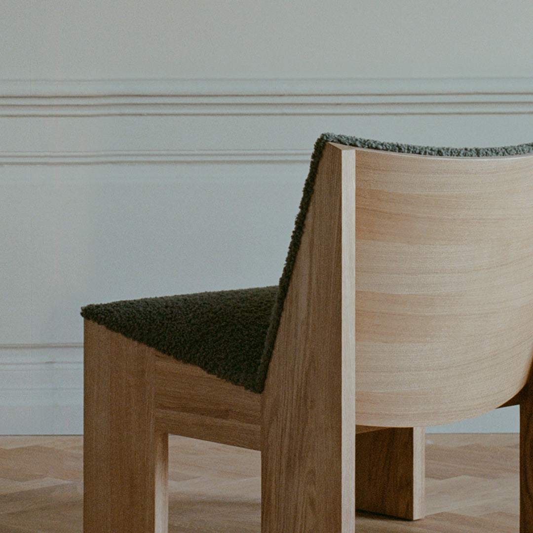 Tenon Lounge Chair: Upholstered