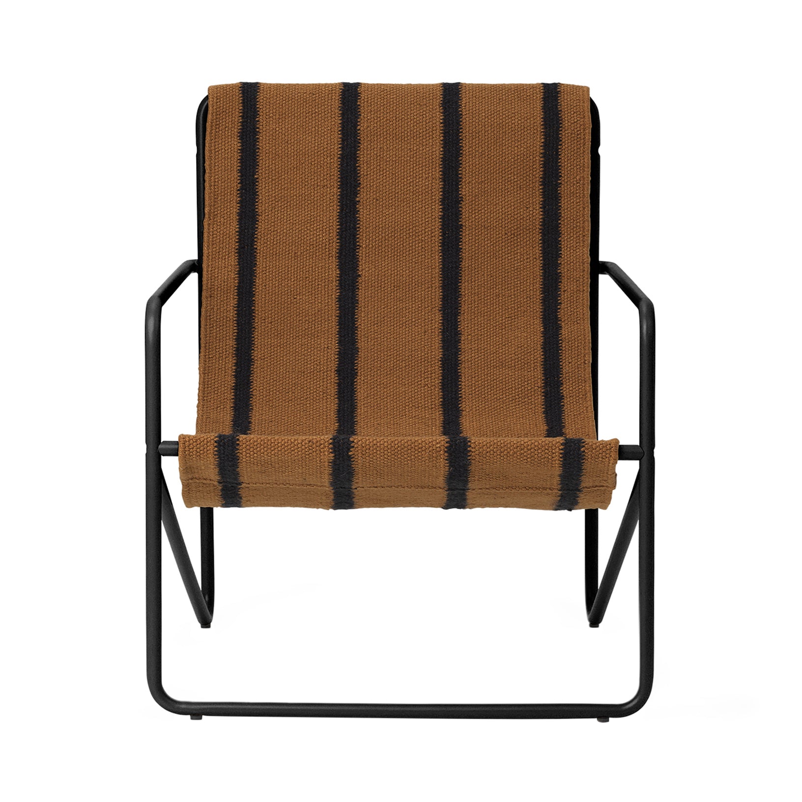 Desert Kids Chair: Stripe + Black