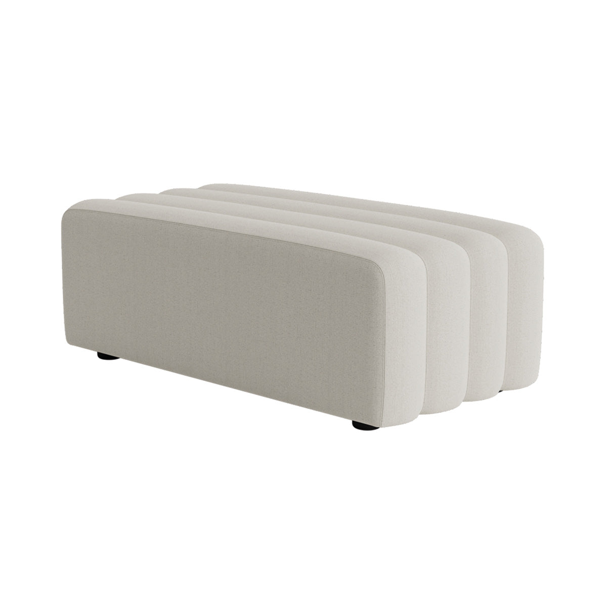 Studio Sofa Modules: Outdoor + Lounge Ottoman + Savane Whisper J349