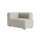 Studio Sofa Modules: Outdoor + Lounge Small Left Short Armrest + Savane Whisper J349