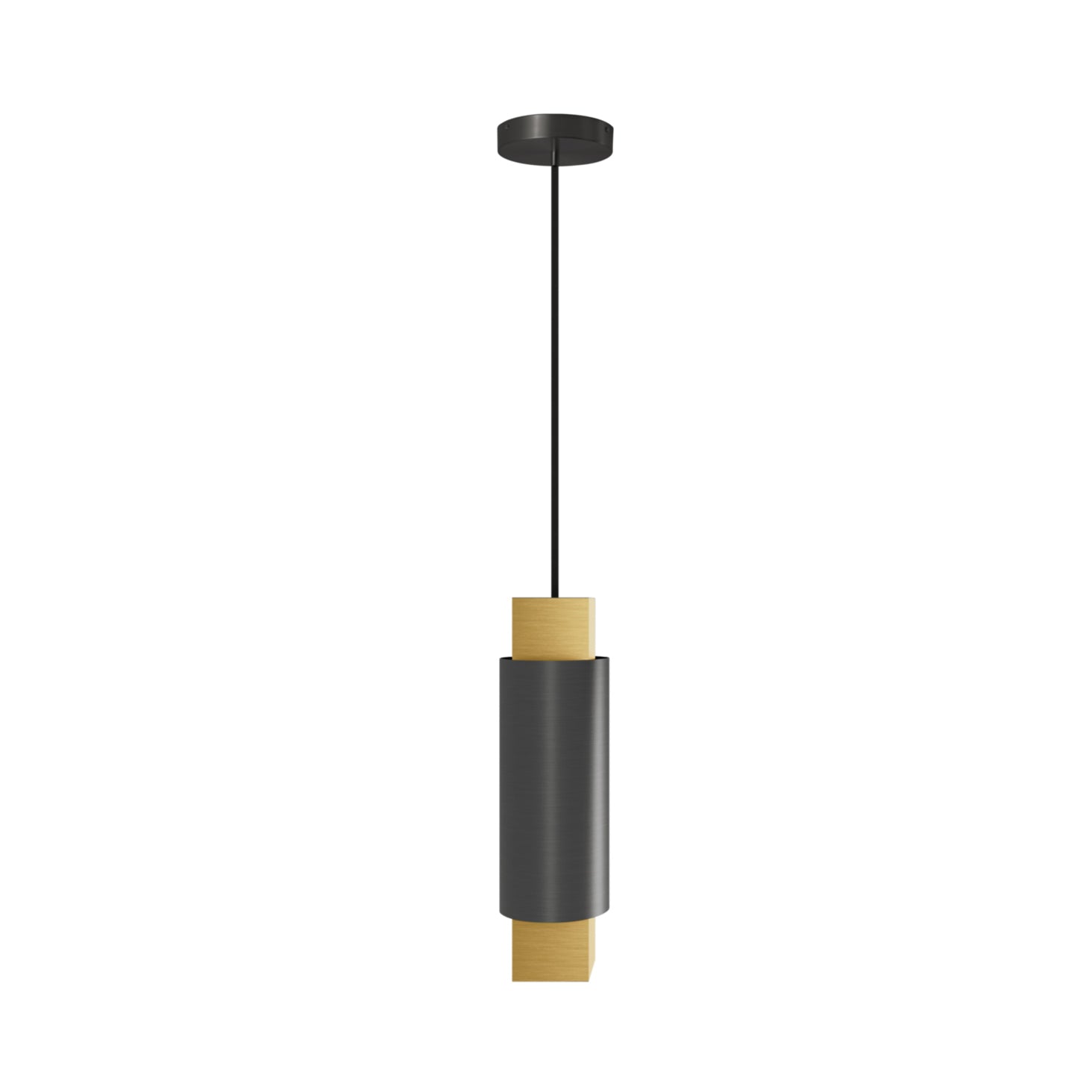 Extra Pendant: V3 + Satin Brass + Satin Graphite