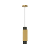 Extra Pendant: V4 + Satin Graphite + Satin Brass