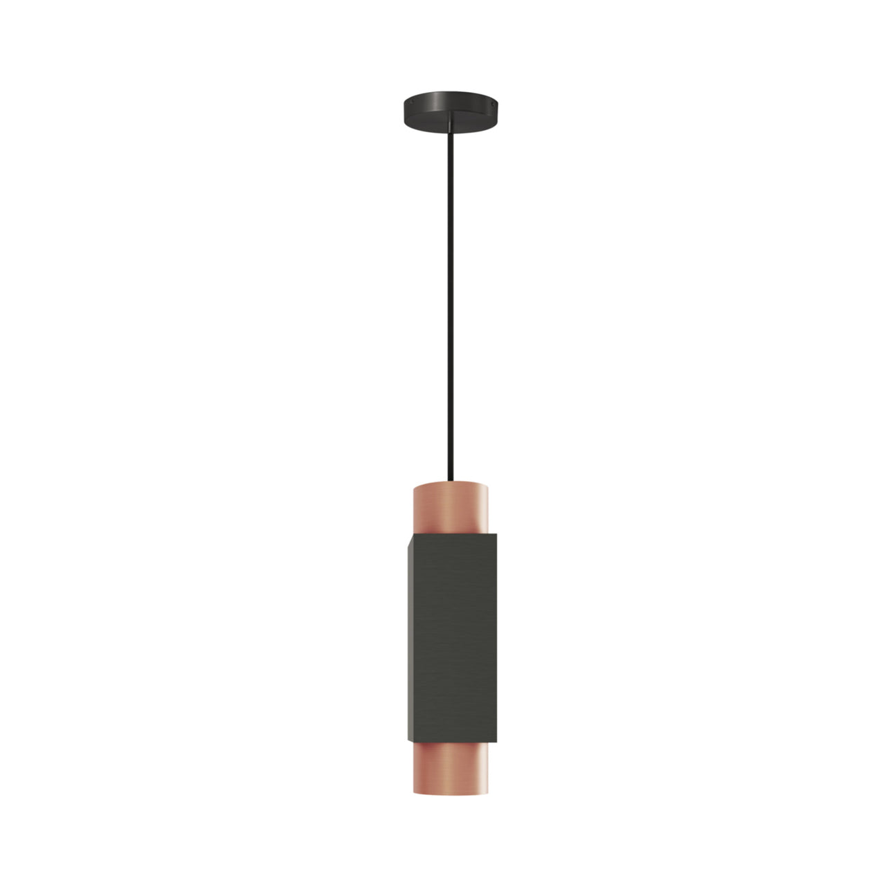 Extra Pendant: V4 + Satin Copper + Satin Graphite