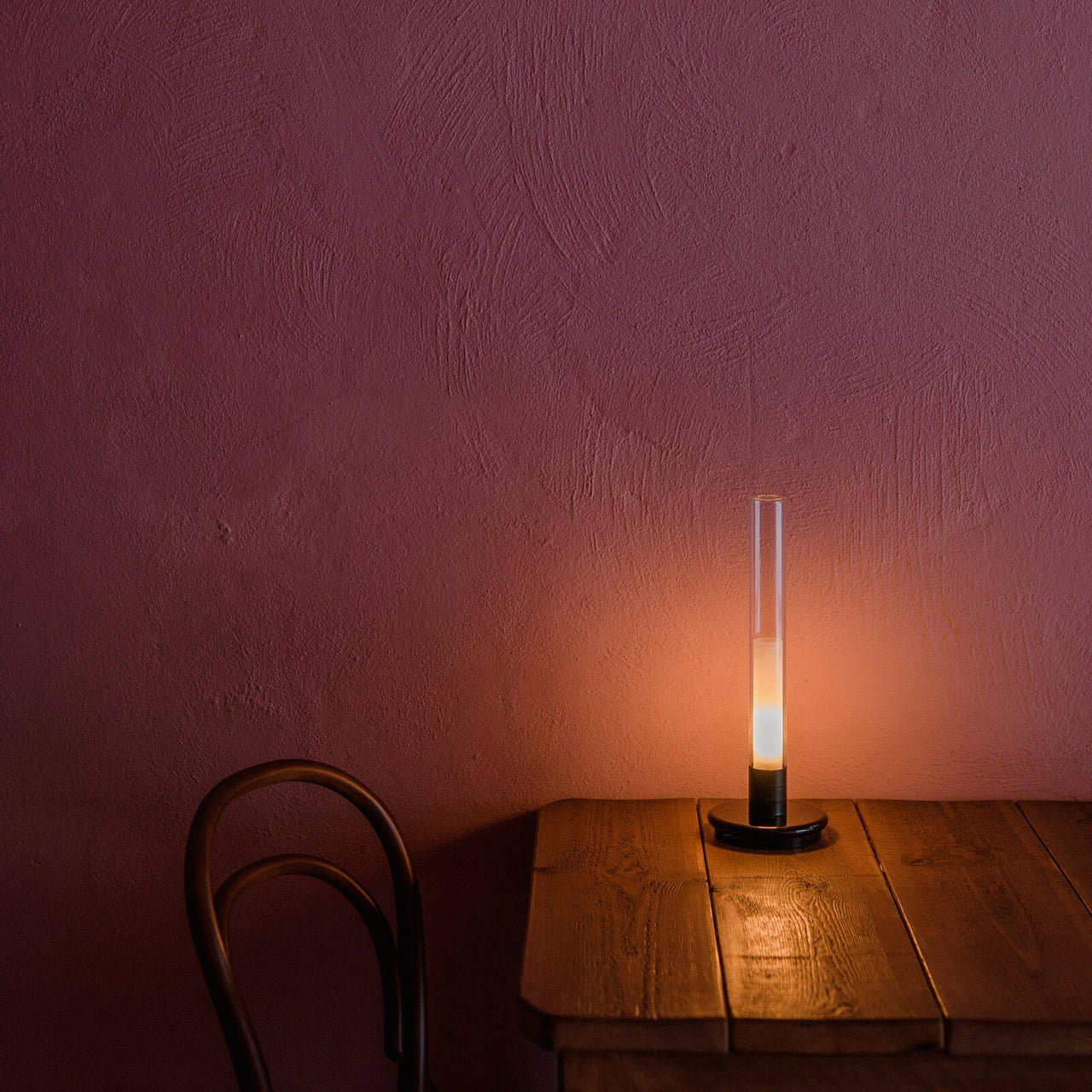 Sylvestrina Portable Table Lamp: Quick Ship