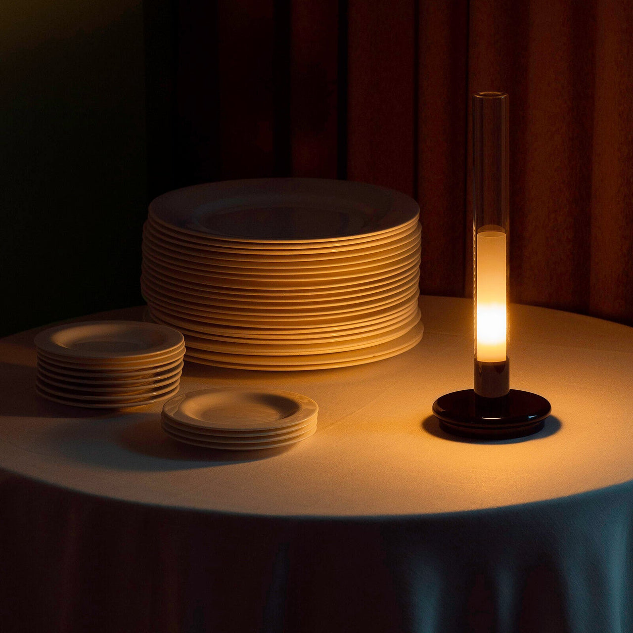Sylvestrina Portable Table Lamp: Quick Ship