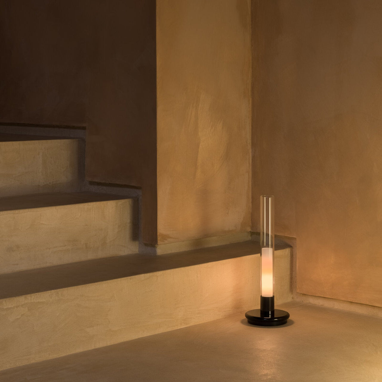 Sylvestrina Portable Table Lamp: Quick Ship