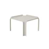 T877 Side Table: Alabaster White