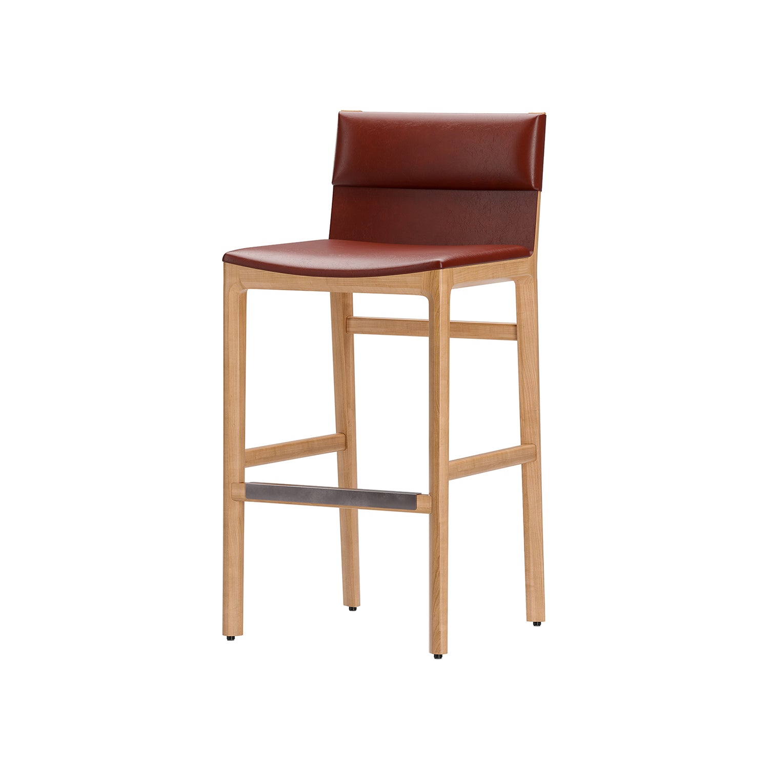 Taylor Bar + Counter Chair: Counter + Natural Oak