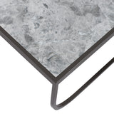 Tati Lounge Table: Large + Glass Top