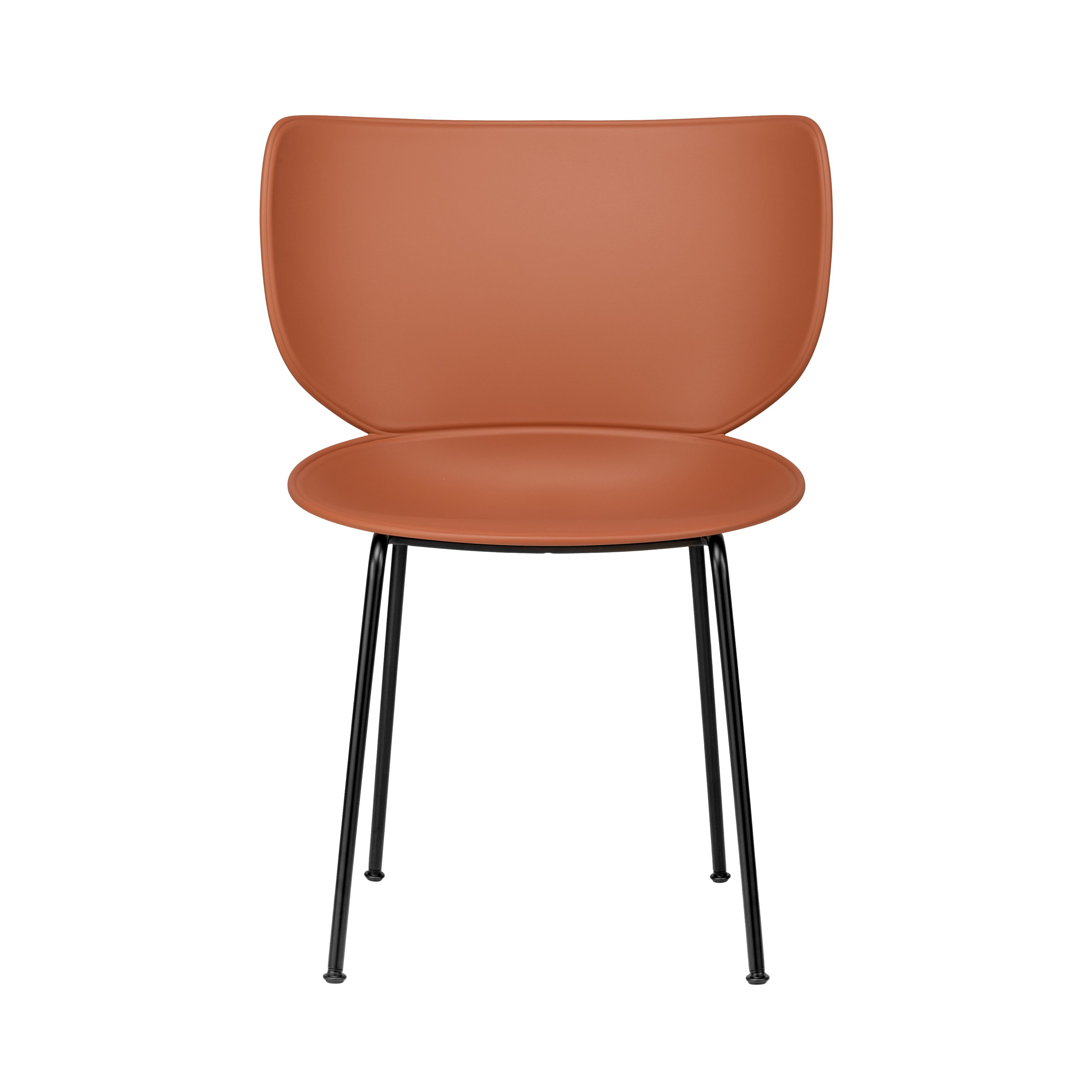 Hana Chair: Set + Black + Terracotta