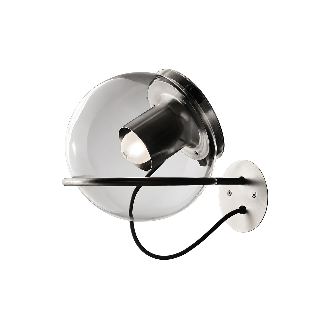 The Globe Wall Lamp: Nickel
