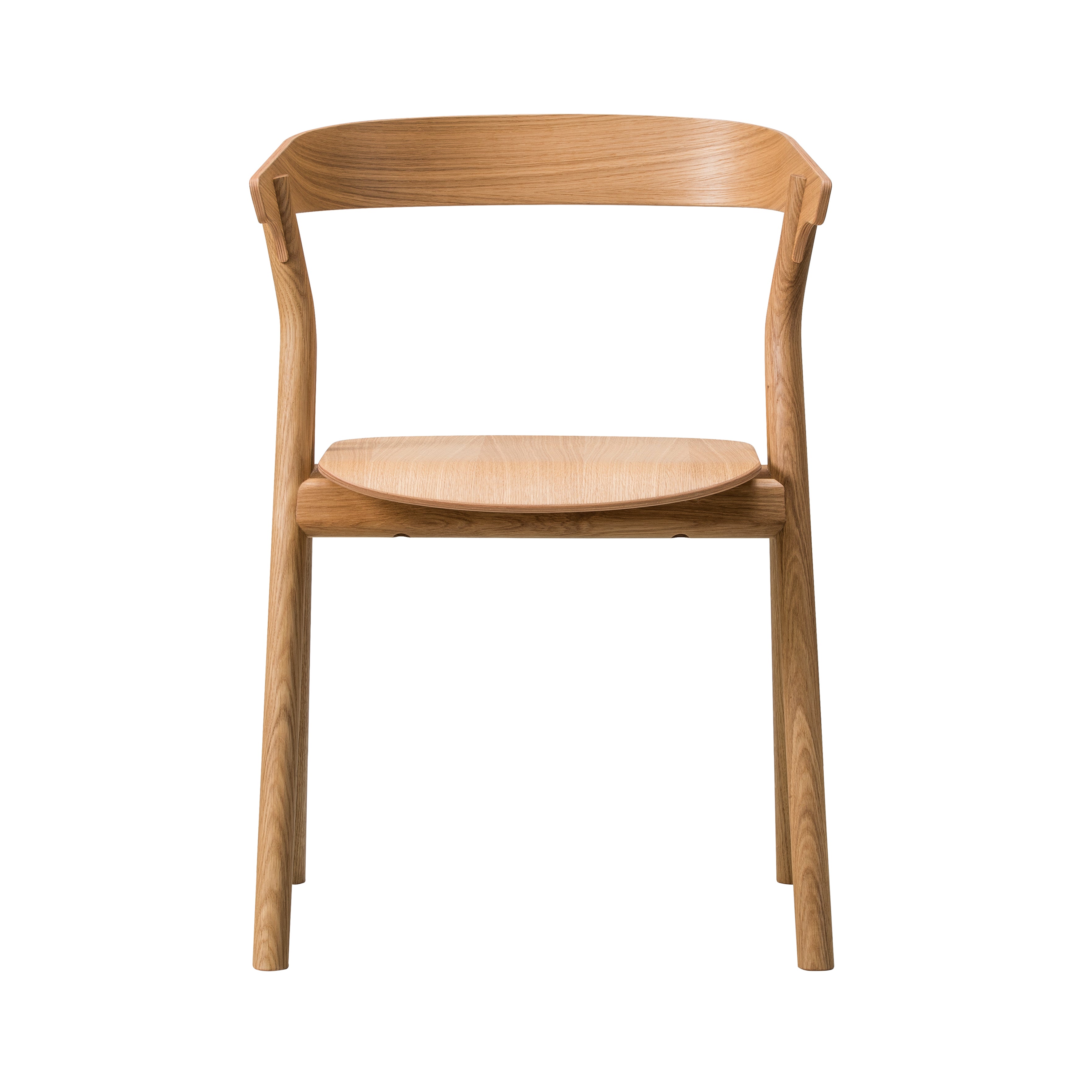 Yksi Chair: Lacquered Oak