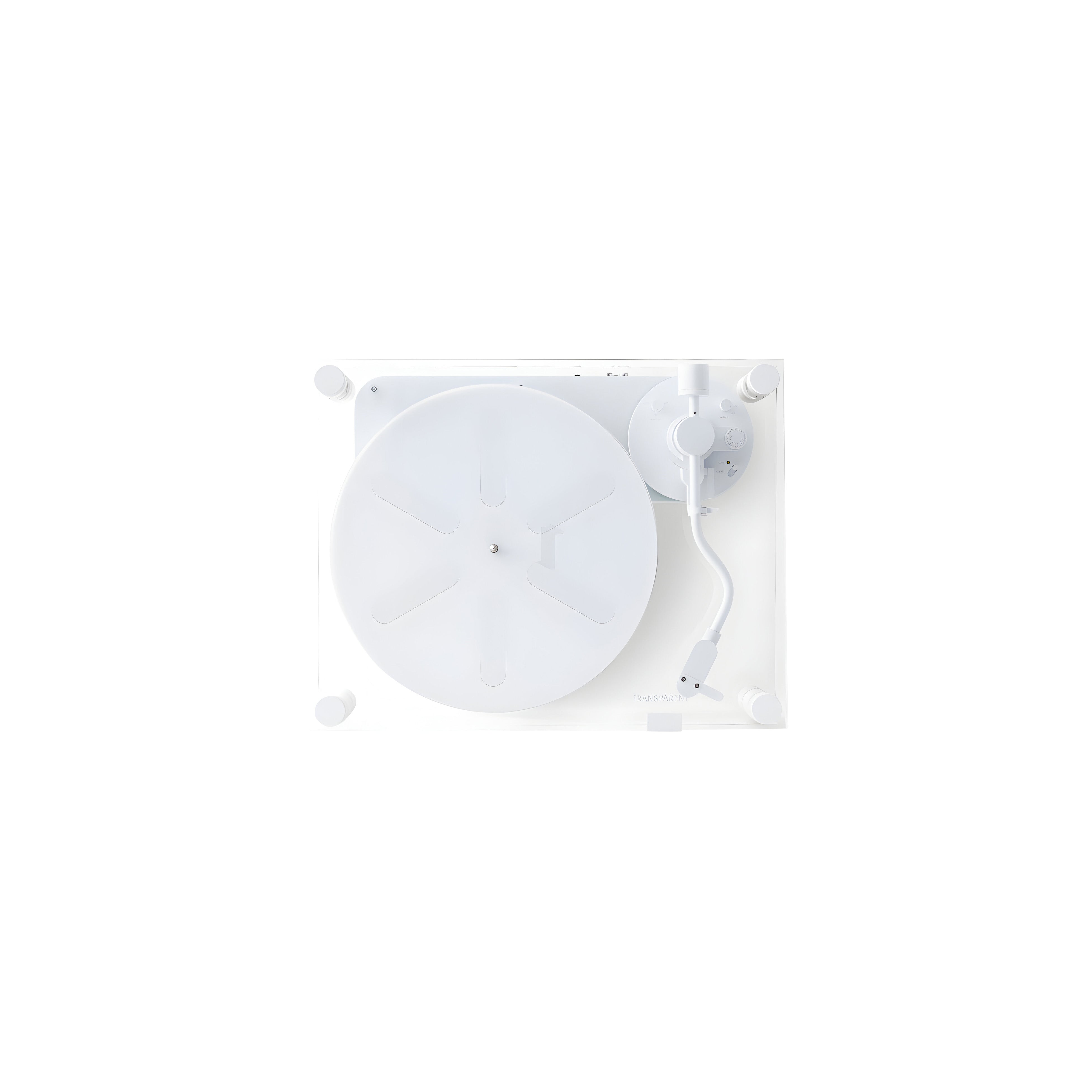 Turntable: White