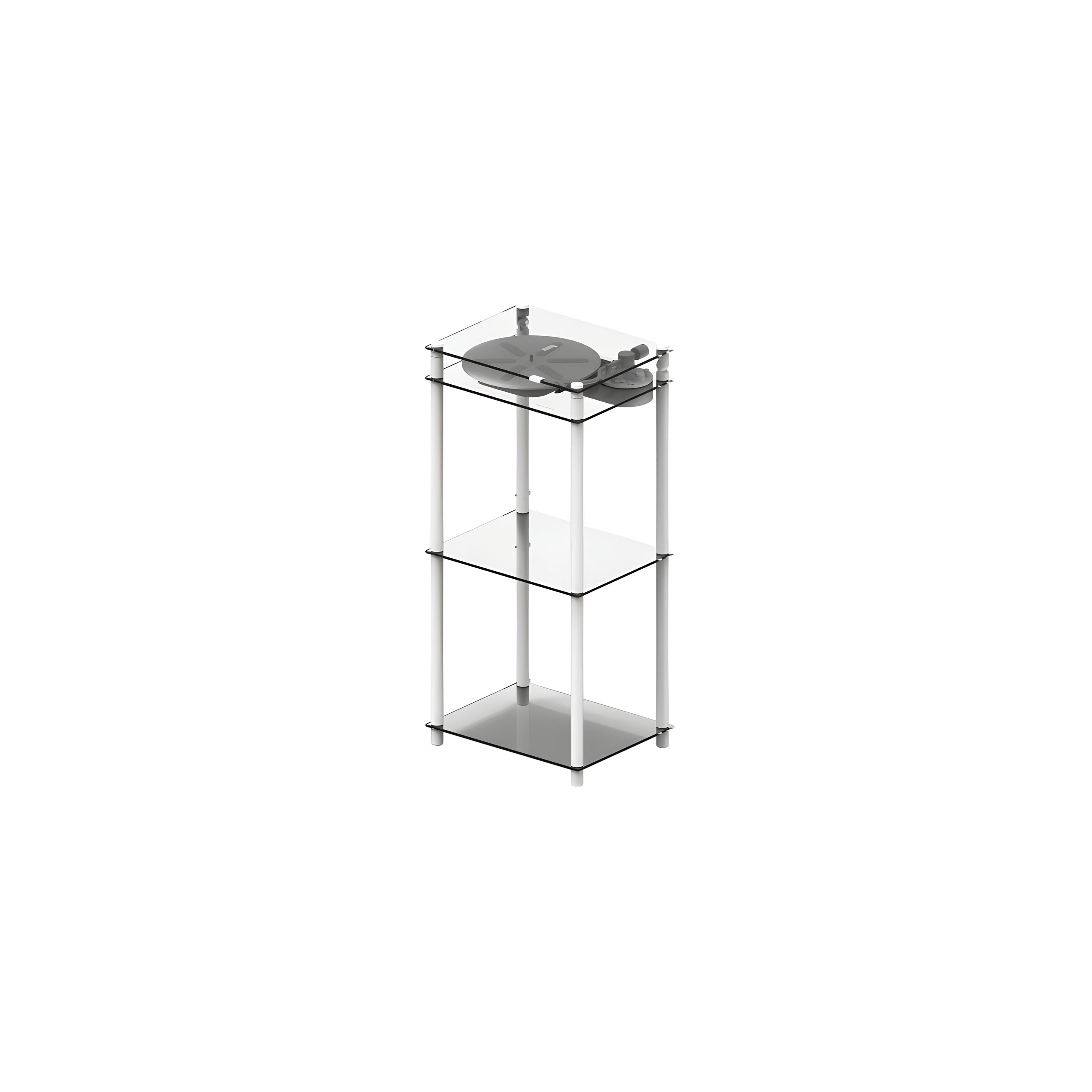 Turntable Stand: White