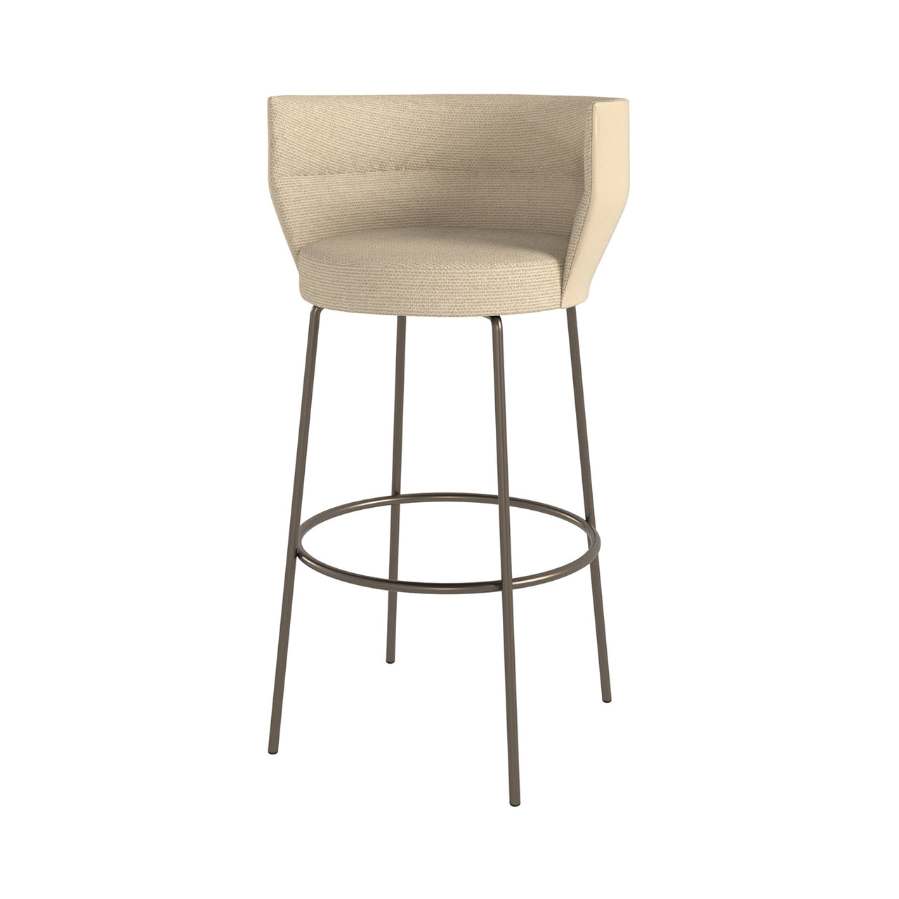 Sena Bar + Counter Stool: Bar + Bronze