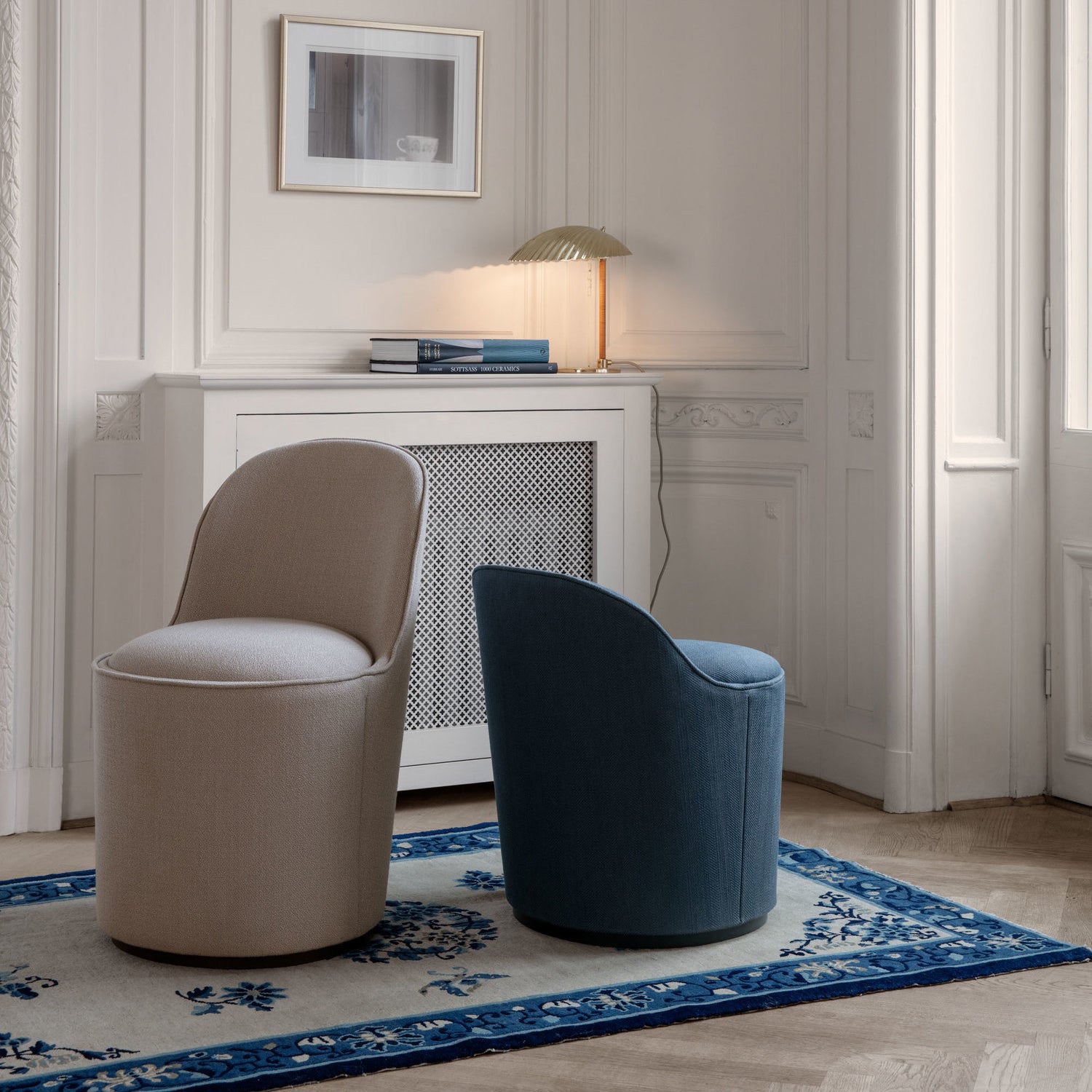 Tail Dining Chair: High Back + Fully Upholstered + LS