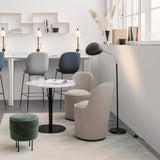 Tail Dining Chair: High Back + Fully Upholstered + LS