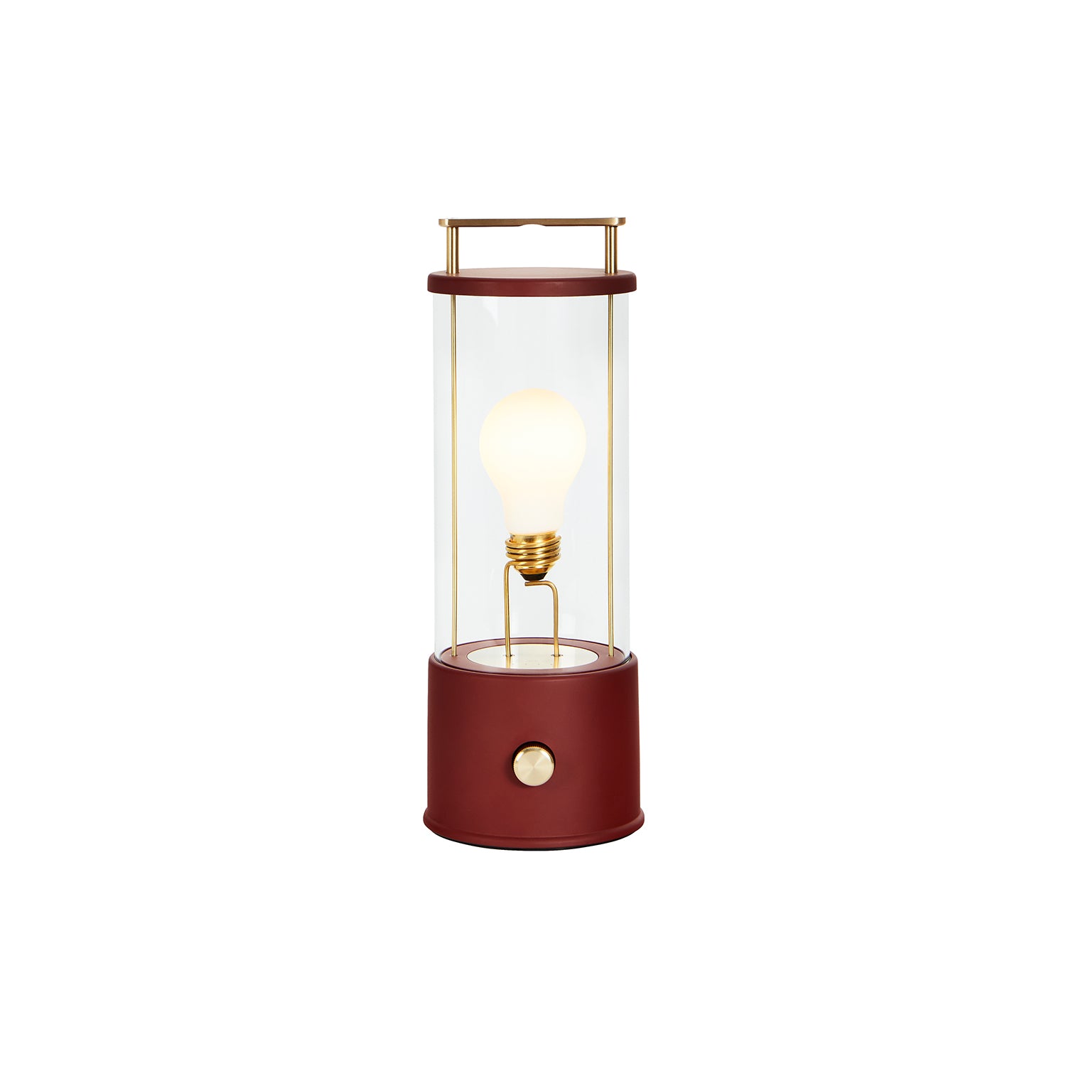 The Muse Portable Table Lamp: Pomona Red