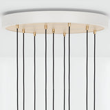 Nine Pendant with Voronoi III