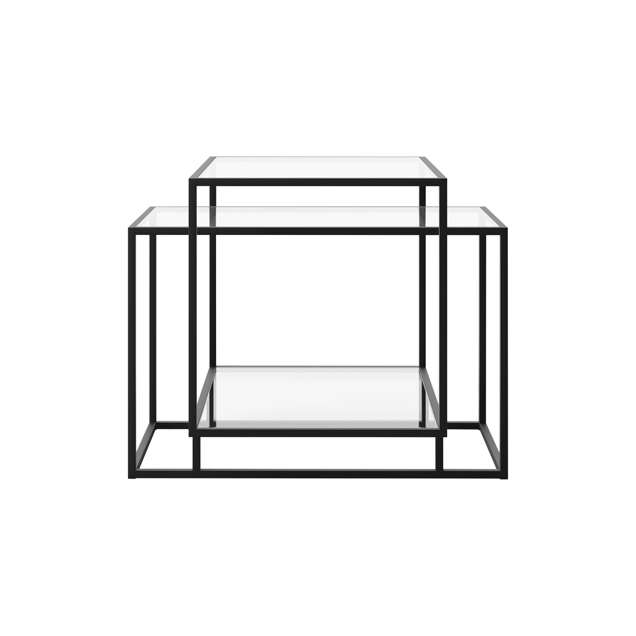 Tangled Side Table: Black