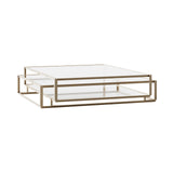 Tangled Square Coffee Table: Taupe