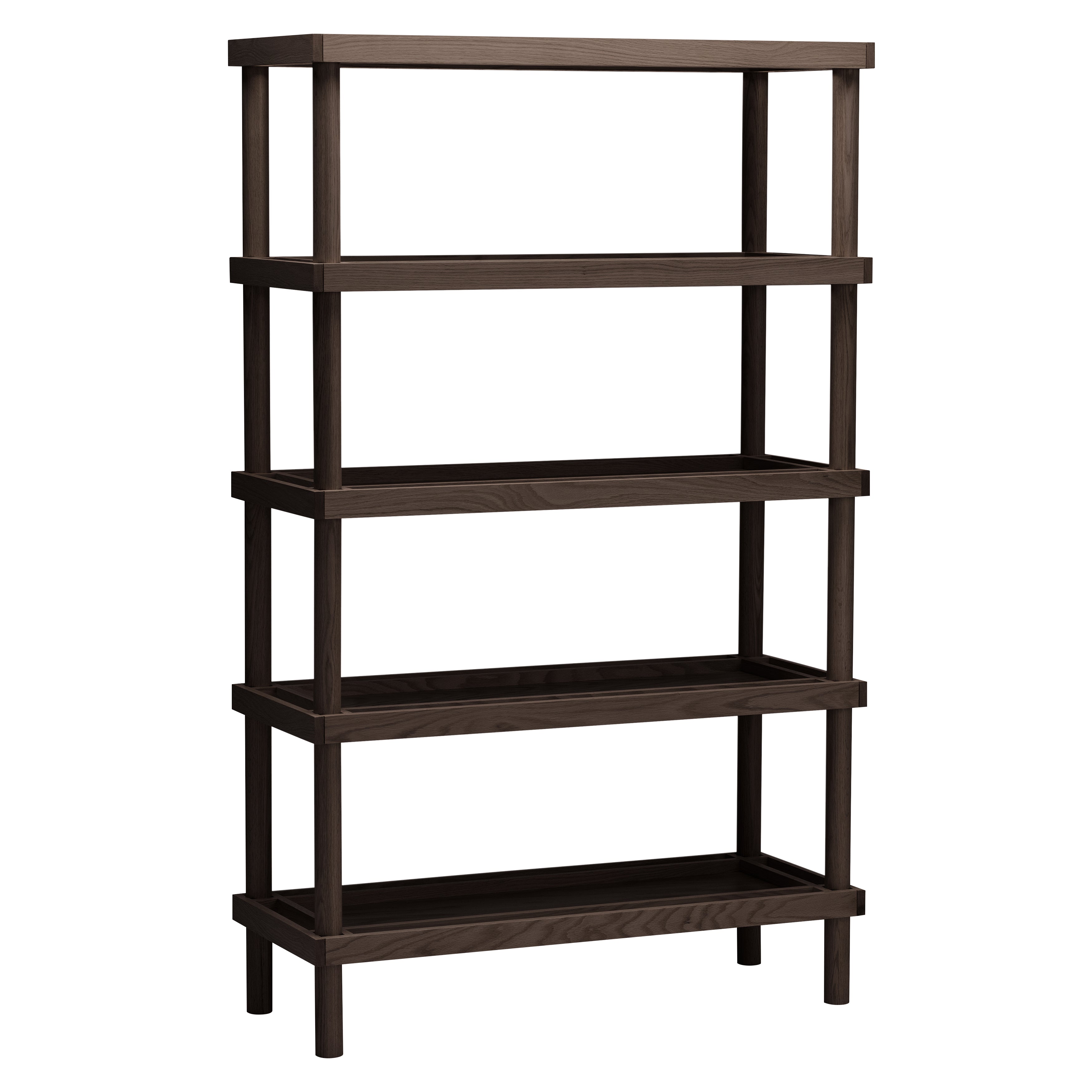 Taruki Shelf: Tall + Smoked Oak