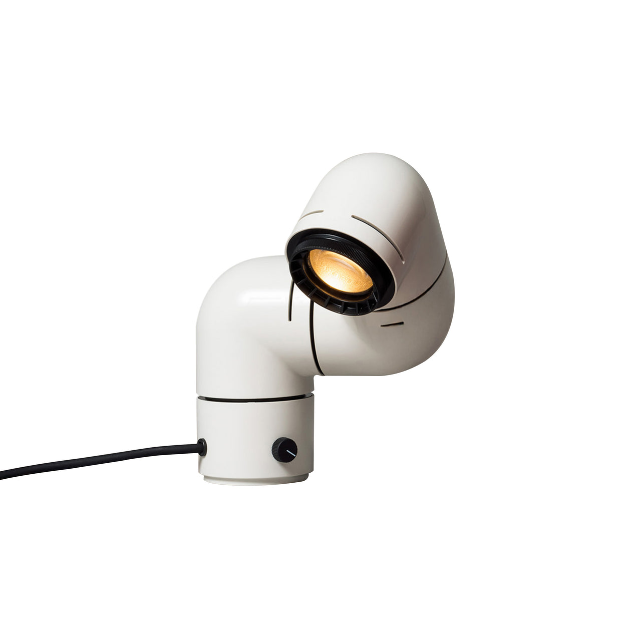 Tatu Table Lamp: White