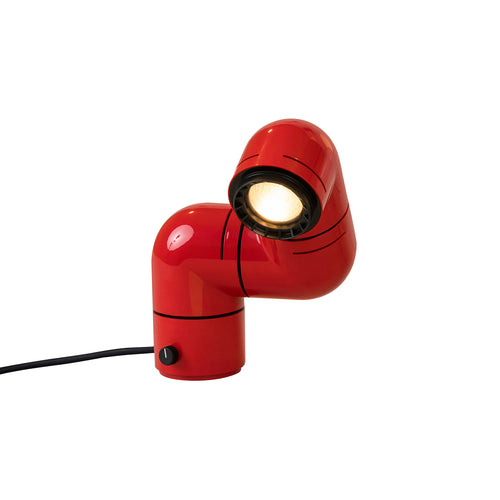 Tatu Table Lamp: Red
