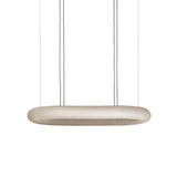 Tekiò Oval P12 Pendant Lamp: Rectangular