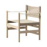 The Canvas 21 Chair: Light Oiled Oak + Natural