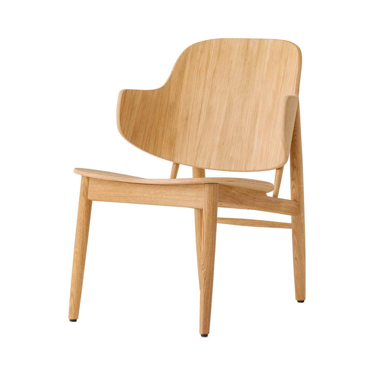 The Penguin Lounge Chair: Natural Oak