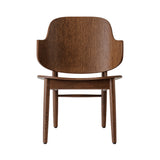The Penguin Lounge Chair: Red Stained Oak