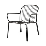 Thorvald SC101 Lounge Armchair: Outdoor + Warm Black