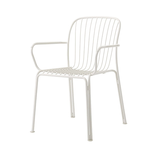 Thorvald SC95 Stacking Outdoor Armchair: Set of 2 + Ivory
