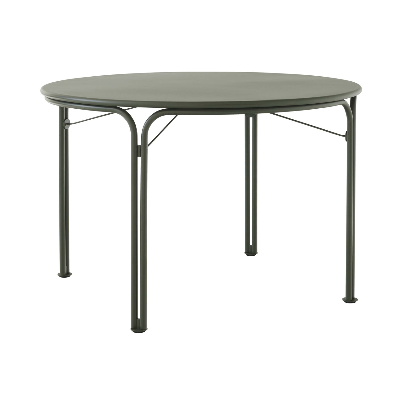 Thorvald SC98 Dining Table: Outdoor + Bronze Green