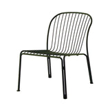 Thorvald SC100 Outdoor Lounge Side Chair: Set of 2 + Bronze Green