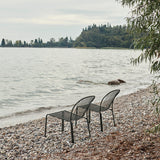 Thorvald SC100 Outdoor Lounge Side Chair with Seatpad: Set of 2 + LS