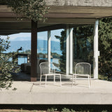 Thorvald SC100 Outdoor Lounge Side Chair with Seatpad: Set of 2 + LS
