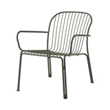 Thorvald SC101 Outdoor Lounge Armchair: Set of 2 + Bronze Green