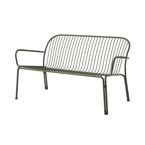 Thorvald SC110 Outdoor Lounge Sofa: Bronze Green