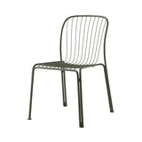 Thorvald SC94 Stacking Outdoor Side Chair: Set of 2 + Bronze Green