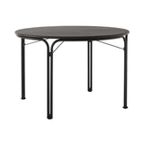 Thorvald SC98 Outdoor Dining Table: Warm Black