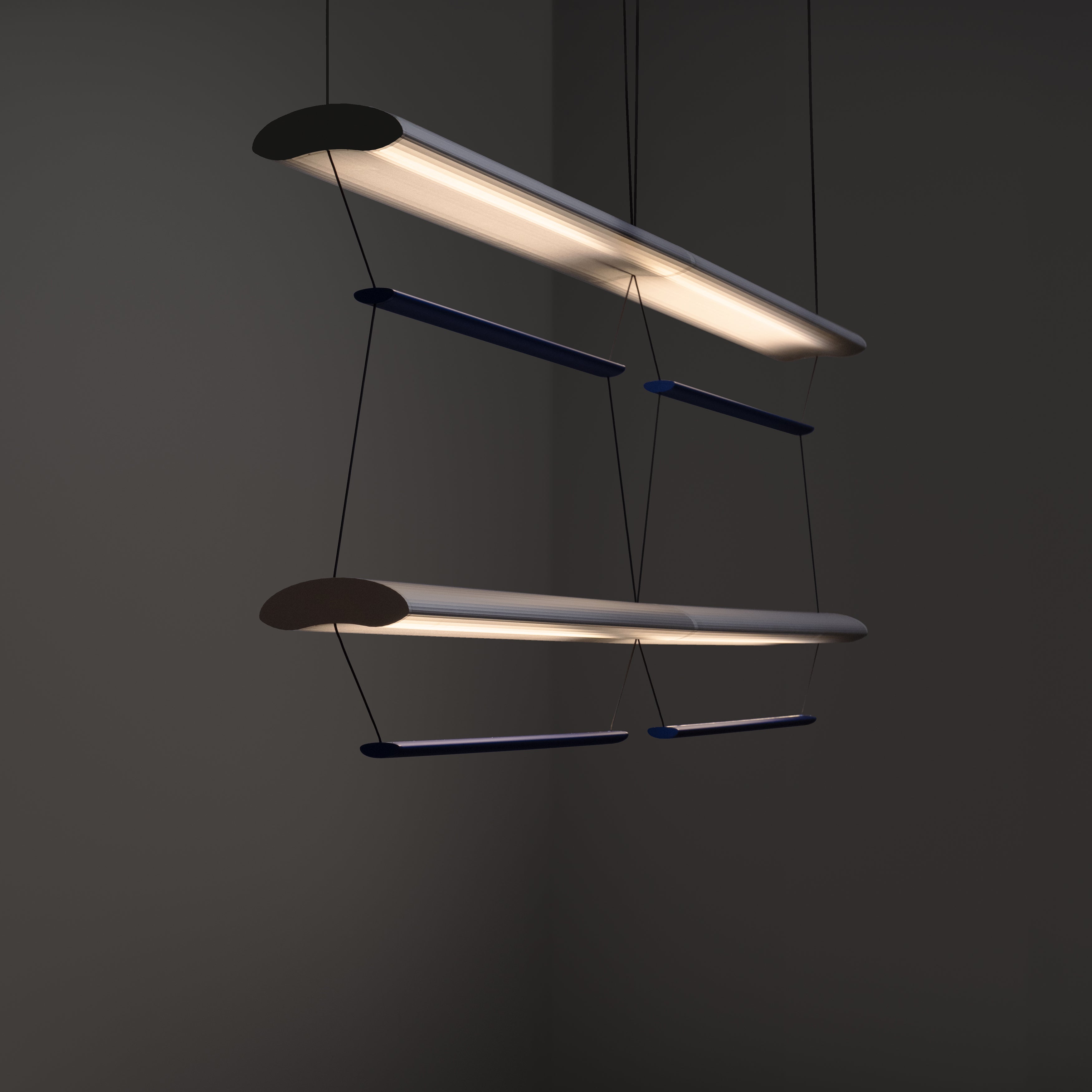 Tier Grid Pendant Light: 100 + LS