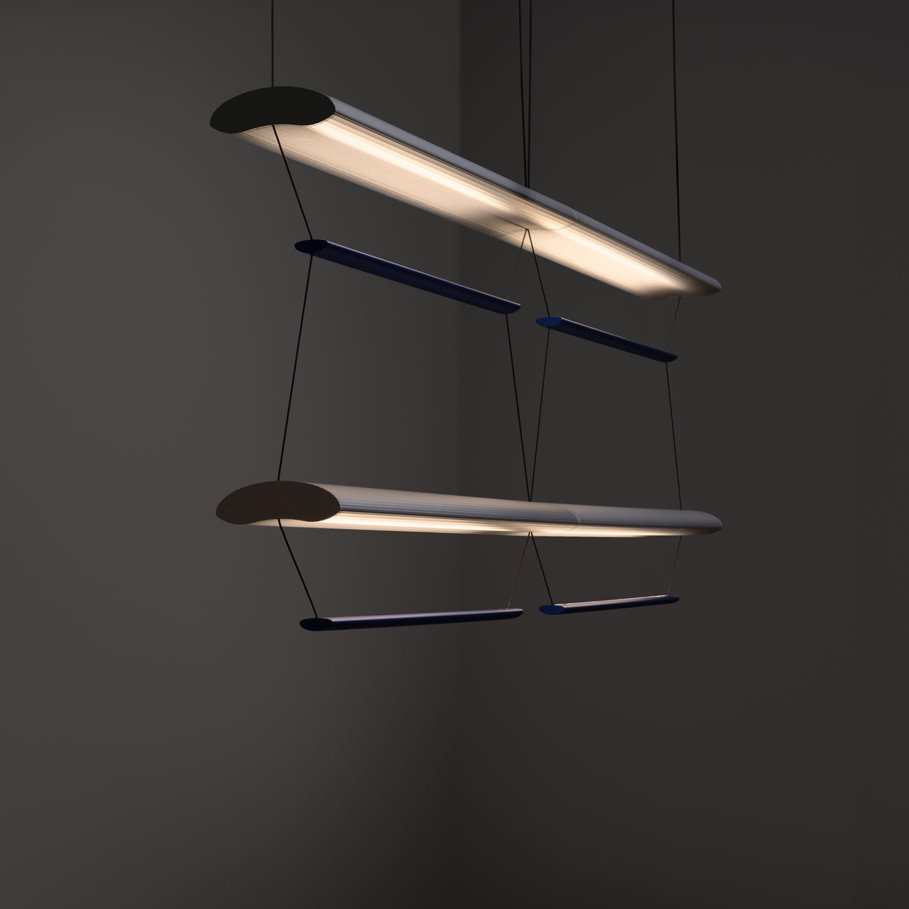 Tier Grid Pendant Light: 100 + LS
