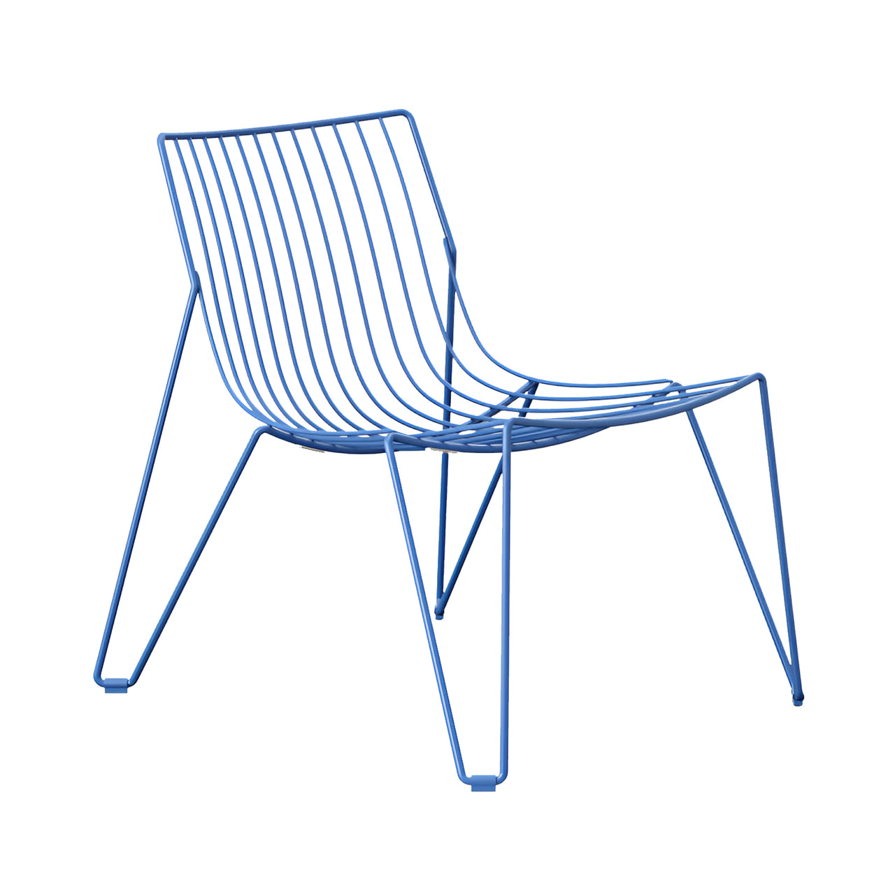 Tio Easy Chair: Overseas Blue