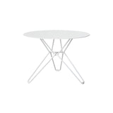 Tio Side Table: Round + White