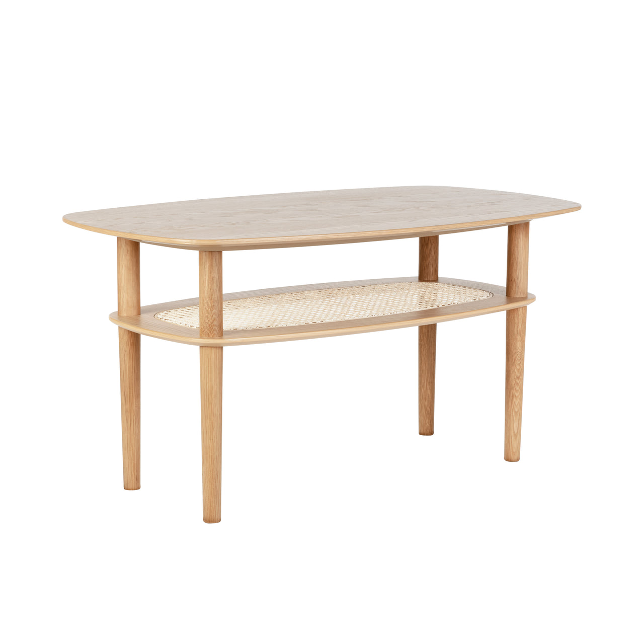 Together Coffee Table: Rectangle + Oak