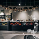 Mirror Ball 25 cm Linear Pendant System