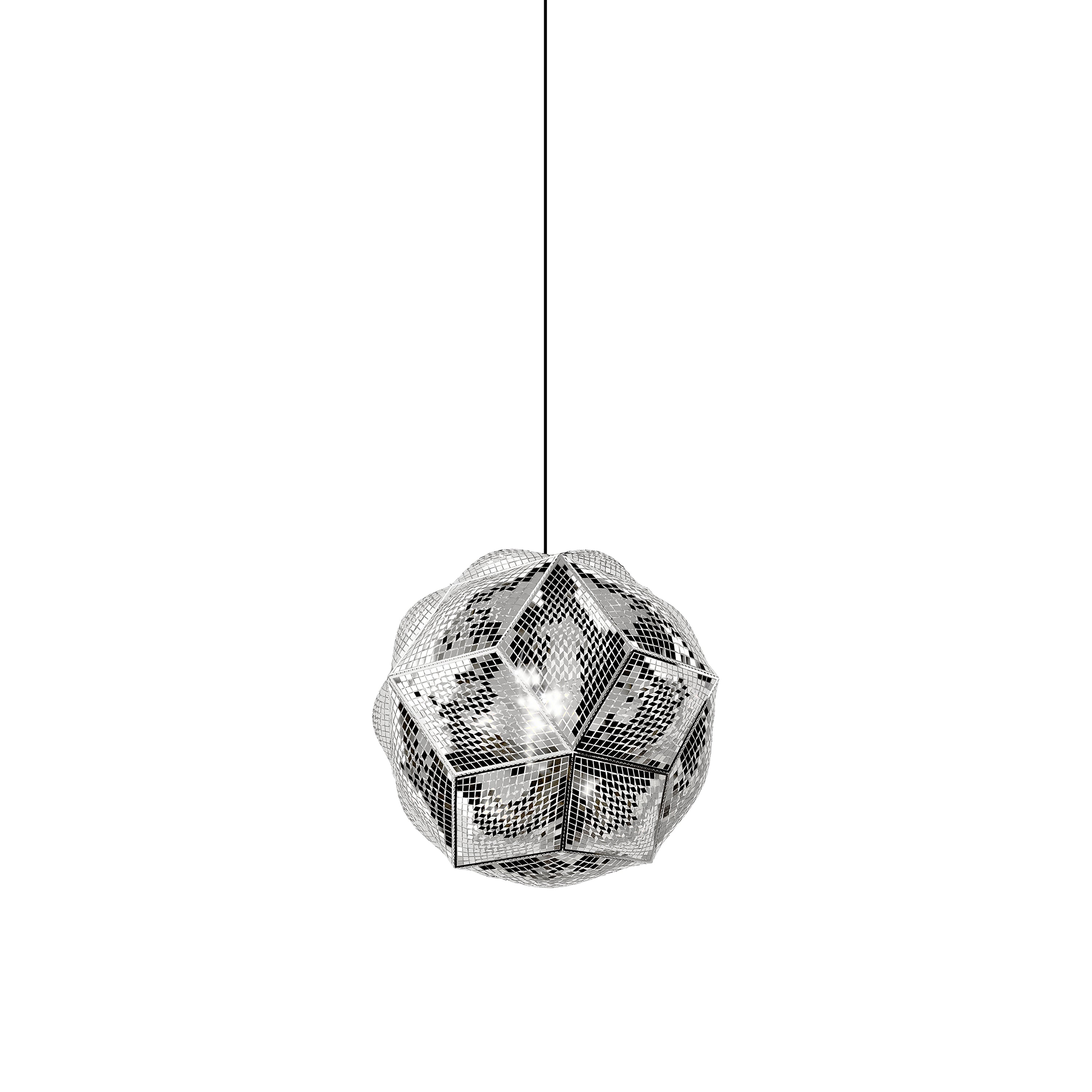 Puff Pendant: Stainless Steel