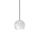 Topan VP6 Pendant: Chrome-Plated + Black